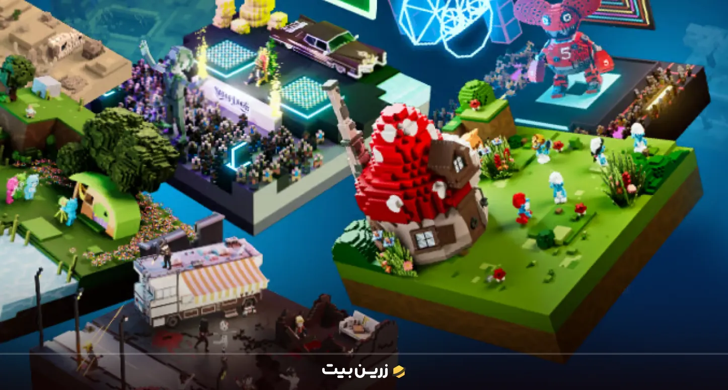  LAND یا زمین در بازی Sandbox چیست 